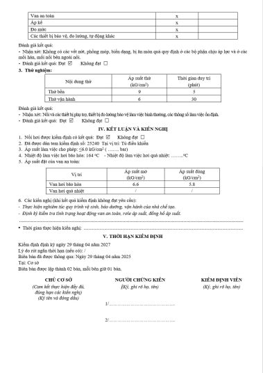 scan biên bản kiểm định kỹ thuật an toàn nồi hơi trang 2